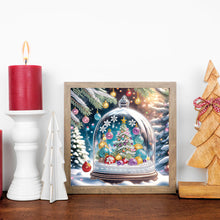 Load image into Gallery viewer, Diamond Painting - Partial Special Shaped - Christmas Atmosphere Crystal Tree (30*30CM)