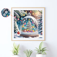 Load image into Gallery viewer, Diamond Painting - Partial Special Shaped - Christmas Atmosphere Crystal Tree (30*30CM)