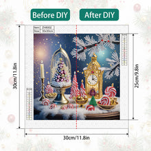 Load image into Gallery viewer, Diamond Painting - Partial Special Shaped - Christmas Atmosphere (30*30CM)