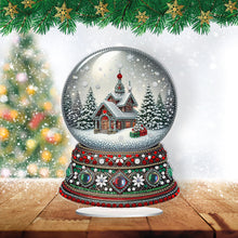 Load image into Gallery viewer, Christmas Table Top Diamond Painting Ornament Kits for Home Office Desktop Decor