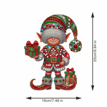 Load image into Gallery viewer, Christmas Table Top Diamond Painting Ornament Kits for Home Office Desktop Decor