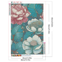 Load image into Gallery viewer, Diamond Painting - Full Round - Beauty Beautiful Peony (40*60CM)