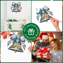 Load image into Gallery viewer, Acrylic Special Shaped Snowflake Bell DIY Diamond Painting Hanging Ornaments Kit