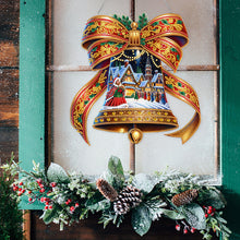 Load image into Gallery viewer, Acrylic Special Shaped Butterfly Bell DIY Diamond Painting Hanging Ornaments Kit