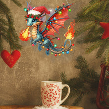 Load image into Gallery viewer, Christmas Acrylic Special Shape Santa Claus 5D DIY Diamond Painting Dots Pendant