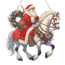 Load image into Gallery viewer, Christmas Acrylic Special Shape Santa Claus 5D DIY Diamond Painting Dots Pendant