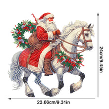 Load image into Gallery viewer, Christmas Acrylic Special Shape Santa Claus 5D DIY Diamond Painting Dots Pendant