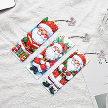 Load image into Gallery viewer, 3Pcs Christmas Special Shape Cat Diamond Painting Bookmark for Reading Day Gift