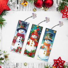 Load image into Gallery viewer, 3Pcs Christmas Special Shape Cat Diamond Painting Bookmark for Reading Day Gift