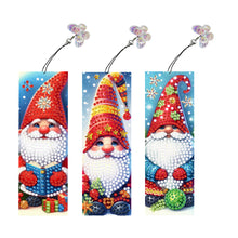 Load image into Gallery viewer, 3Pcs Christmas Special Shape Cat Diamond Painting Bookmark for Reading Day Gift