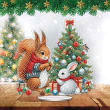 Load image into Gallery viewer, Christmas Special Shaped Diamond Painting Tabletop Ornaments Kit for Table Decor