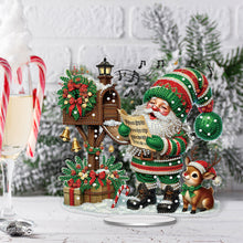 Load image into Gallery viewer, Christmas Special Shaped Diamond Painting Tabletop Ornaments Kit for Table Decor