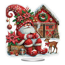 Load image into Gallery viewer, Christmas Special Shaped Diamond Painting Tabletop Ornaments Kit for Table Decor