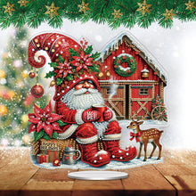 Load image into Gallery viewer, Christmas Special Shaped Diamond Painting Tabletop Ornaments Kit for Table Decor