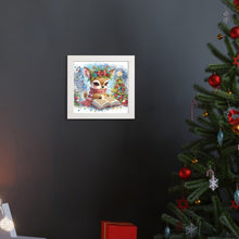 Load image into Gallery viewer, Diamond Painting - Partial Special Shaped - Reading elk with framed (19.2*19.2CM)