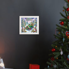 Load image into Gallery viewer, Diamond Painting - Partial Special Shaped - Santa Claus car with framed (19.2*19.2CM)