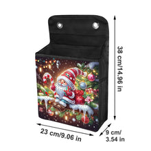 Load image into Gallery viewer, Diamond Painting Hanging Storage Bag Diamond Art Organizer Box (Christmas Gnome)