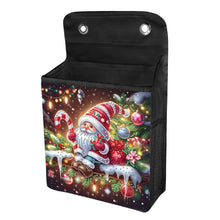 Load image into Gallery viewer, Diamond Painting Hanging Storage Bag Diamond Art Organizer Box (Christmas Gnome)