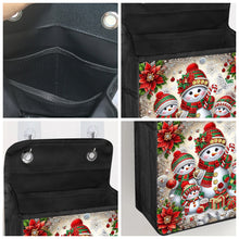 Load image into Gallery viewer, Diamond Painting Hanging Storage Bag Diamond Art Organizer Box (Snowman Family)