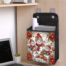 Load image into Gallery viewer, Diamond Painting Hanging Storage Bag Diamond Art Organizer Box (Snowman Family)