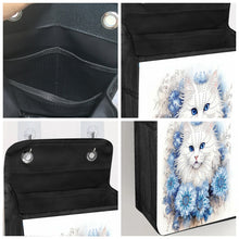Load image into Gallery viewer, Diamond Painting Hanging Storage Bag Diamond Art Organizer Box Home Decor (Cat)