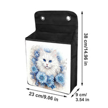 Load image into Gallery viewer, Diamond Painting Hanging Storage Bag Diamond Art Organizer Box Home Decor (Cat)