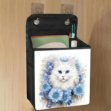 Load image into Gallery viewer, Diamond Painting Hanging Storage Bag Diamond Art Organizer Box Home Decor (Cat)