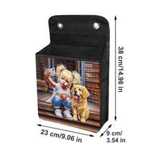 Load image into Gallery viewer, Diamond Painting Hanging Storage Bag Diamond Art Organizer Box Home Decor(Puppy)