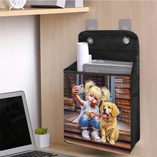 Load image into Gallery viewer, Diamond Painting Hanging Storage Bag Diamond Art Organizer Box Home Decor(Puppy)