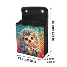 Load image into Gallery viewer, Diamond Painting Hanging Storage Bag Diamond Art Organizer Box (Hedgehog)