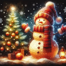 Load image into Gallery viewer, Diamond Painting - Full Square - Snowman (30*30CM)