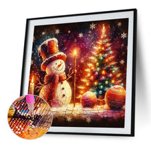 Load image into Gallery viewer, Diamond Painting - Full Square - Snowman (30*30CM)