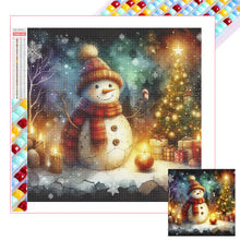 Load image into Gallery viewer, Diamond Painting - Full Square - Snowman (30*30CM)