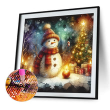 Load image into Gallery viewer, Diamond Painting - Full Square - Snowman (30*30CM)