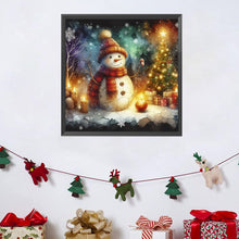 Load image into Gallery viewer, Diamond Painting - Full Square - Snowman (30*30CM)