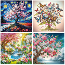 Load image into Gallery viewer, 4pcs Partial Special Diamond Painting Set - Tree of life (30*30CM)