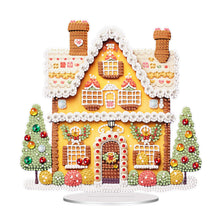 Load image into Gallery viewer, Acrylic Special Shape Cookie House Diamond Painting Tabletop Decorations