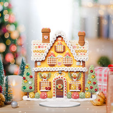 Load image into Gallery viewer, Acrylic Special Shape Cookie House Diamond Painting Tabletop Decorations