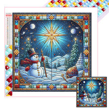 Load image into Gallery viewer, Diamond Painting - Full Square - Christmas in glass (40*40CM)
