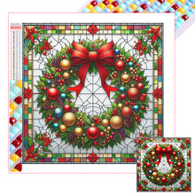 Load image into Gallery viewer, Diamond Painting - Full Square - Christmas in glass (40*40CM)
