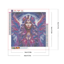 Load image into Gallery viewer, Diamond Painting - Full Round - Angel Girl (40*40CM)