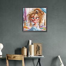 Load image into Gallery viewer, Diamond Painting - Partial Special Shaped - Cute old lady (30*30CM)
