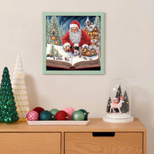 Load image into Gallery viewer, Diamond Painting - Partial Special Shaped - Santa Claus (30*30CM)