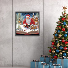 Load image into Gallery viewer, Diamond Painting - Partial Special Shaped - Santa Claus (30*30CM)