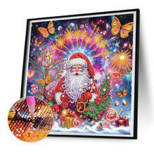 Load image into Gallery viewer, Diamond Painting - Partial Special Shaped - Santa Claus (30*30CM)