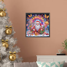 Load image into Gallery viewer, Diamond Painting - Partial Special Shaped - Santa Claus (30*30CM)
