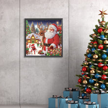 Load image into Gallery viewer, Diamond Painting - Partial Special Shaped - Santa Claus (30*30CM)