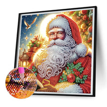 Load image into Gallery viewer, Diamond Painting - Partial Special Shaped - Santa Claus (30*30CM)