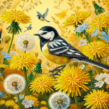 Load image into Gallery viewer, Diamond Painting - Partial Special Shaped - Birds and flowers (30*30CM)