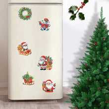 Load image into Gallery viewer, 6Pcs Acrylic Christmas Elements Diamond Painting Refrigerator Magnet for DIY Art
